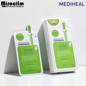 y10~100zMEDIHEAL TEATREE CARE SOLUTION ESSENTIAL MASK EX 24mlyKizfBq[ pbN eB[c[}XN }XNpbN }XNV[g PA e  tFCXpbN