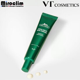 【1~3個】 VT CICA MILD EYE CREAM【正規品】アイクリーム アイパッチ 目元クリーム シカ CICA ツボクサ クリーム べたつかない 肌荒れ 集中ケア 水分 保湿 潤い 弾力 美肌 肌キメ 韓国コスメ スキンケア ホームケア