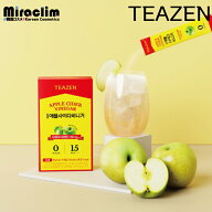 【ダイエットティー】TEAZEN APPLE CIDER VINEGAR 粉末スティック飲料【正規品】ティーゼン アップルサイ…