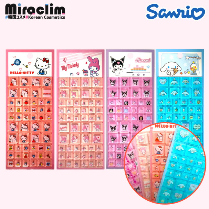 楽天市場】【サンリオ タイル シール】正規品 公式 SANRIO TILE SEAL 