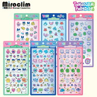 【韓国限定★】【たまごっち パラダイス ポップコーン 立体シール [全6種]】TAMAGOTCHI SEAL ボンドロシ…