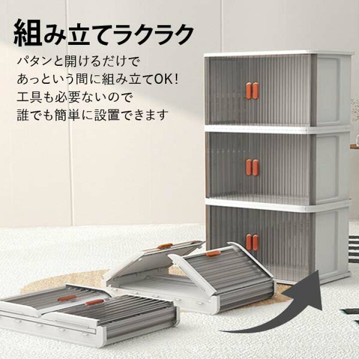 楽天市場】収納キャビネット3個セット 収納ボックス 収納ケース 3個 