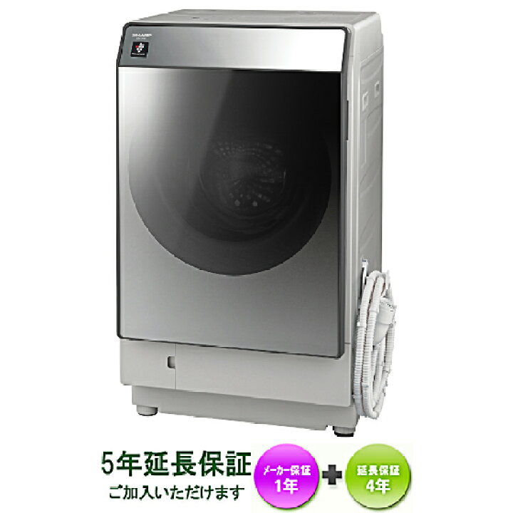 楽天市場】♪♪SHARP ES-W111-SL（左開き）♪【送料無料】【基本設置料  
