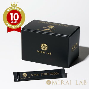 MIRAI LAB �~���C���{ NMN �T�v�������g ���{�� 30000 ���^NMN �v���~�A�� ���Y �����x �T�v�� GMP�F��H�� �q�g�ɂ����S�������� 30000mg�z�� 1�� 30�� 30���� �P�i