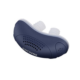 電動式 いびき防止器 快適睡眠 サポート USB充電 シリコン製 鼻 呼吸 矯正デバイス