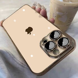 iPhone 15 16 17 対応 透明 ポリカーボネート スマホケース 超薄型 軽量 耐衝撃 電鍍仕上げ カメラレンズ保護 高耐久 クリアデザイン カスタマイズ自由 おしゃれ 保護カバー