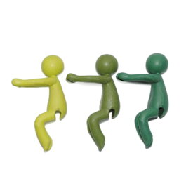 可愛い 小人型 プランツスタンド 水耕栽培用 植物 支え 支柱 インテリア 雑貨 3色セット デスクや室内装飾に最適 癒し系 デザイン ガーデニング グッズ