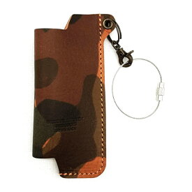 [イタリアン オーガニック レザー] SOTO ガストーチカバー タイプ2 迷彩BE ベージュ スライドガストーチ カバー