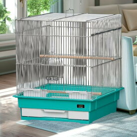 GBジービー鳥かごケージ GB375S角G(メッキ) 鳥カゴ 鳥籠