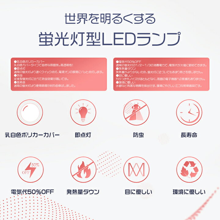 即納!最大半額! 独自5G保証 2倍明るさ保証 LED蛍光灯 直管 20W形 58cm グロー式工事不要 広角300度タイプより明るい 電球色 昼白色 昼光色 10本SH riosmauricio.com 即納!最大半額! 独自5G保証 2倍明るさ保証 LED蛍光灯 直管 20W形 58cm グロー式工事不要 広角300度タイプより明るい 電球色 昼白色 昼光色 10本SH riosmauricio.com