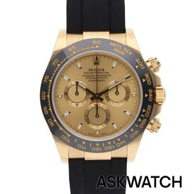 ロレックス ROLEX　116518LN コスモグラフデイトナYGランダム番シャンパン文字盤腕時計(イエローゴールド×イエロー 154.60g)【ASK002】【小物】【727062】【中古】bb306#askwatch*B