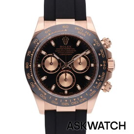 ロレックス ROLEX　116515LN コスモグラフデイトナPGランダム番ブラック ピンク文字盤腕時計(ピンクゴールド×ブラック×ピンク 155.19g)【ASK002】【小物】【828062】【中古】bb306#askwatch*B