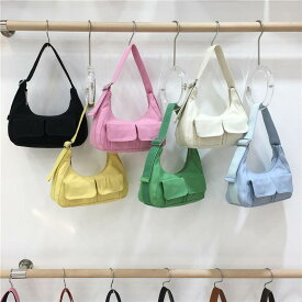 レディース バッグ 春夏 韓国 クールポケット キャンバス オートバイ ポータブル