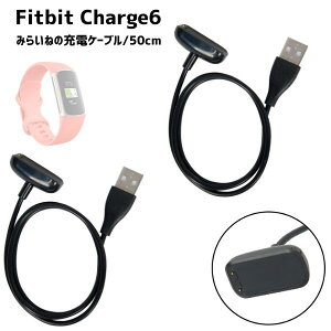 y2zFitbit Charge6 [dP[u X}[gEHb` tBbgrbg USB 50cm