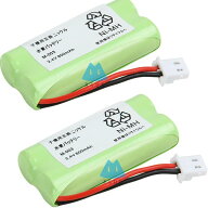 【2個】M-003 バッテリー シャープ対応 BK-T406 JD-M003 HBT500 BK-T406 互換品 ニッケル水素電池 電池パ…