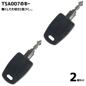【2個セット】 TSA007 ユニバーサル ロックキー 最短翌日 マスターキー スーツケース 旅行かばん 合鍵 ブラック