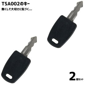 TSA002 ユニバーサル ロックキー 互換品 マスターキー スーツケース 旅行かばん 合鍵 ブラック