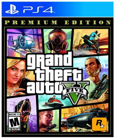 グランドセフトオート5 Grand Theft Auto V Premium Online Edition - PlayStation 4 Standard Edition (輸入版)- PS4【新品】