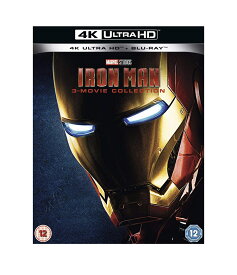 アイアンマン 4K トリロジーBOX Iron Man 4K UHD Trilogy ※アイアンマン2・3の4K UHDのみ日本語有り 輸入版 [4K UHD] + [Blu-ray] [リージョンALL]【新品】