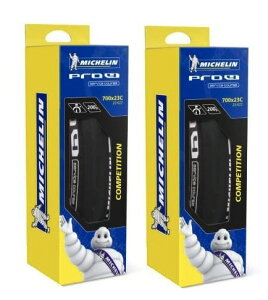 MICHELIN(~V) 2{Zbg Pro4 Service Course V2 (v4 T[rXR[XV2) N`[^C [h (ubN, 700×23c) AiyViz