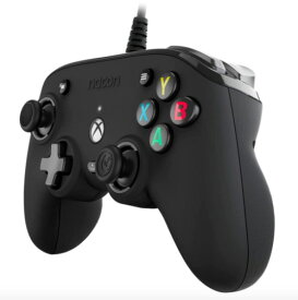 Nacon (ナコン) Pro Compact Controller コンパクト コントローラー (輸入版) - Xbox One & Xbox Series X Black【新品】