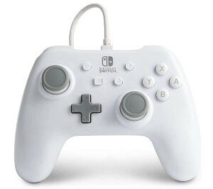 PowerA p[G[ L XCb` Rg[[ zCg Wired Controller for Nintendo Switch - White AiyViz