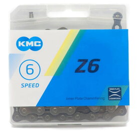 KMC(ケイエムシー) Z6 チェーン 6S/6速/6スピード用 114Links Gray グレイ 輸入品【新品】