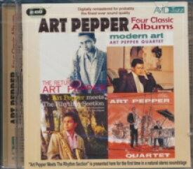 アート・ペッパー Art Pepper / The Return Of/modern Art/meets the Rhythm Section/quartet 輸入盤 [CD]【新品】