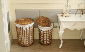 2点セット 手作り 収納かご 手工芸品 ハンドメイド 柳 手編み 収納 ナチュラル 長方形 天然素材 バスケット ケース ボックス キッチン 卓上 おしゃれ 整理整頓 便利 お引越し 新生活 環境にや