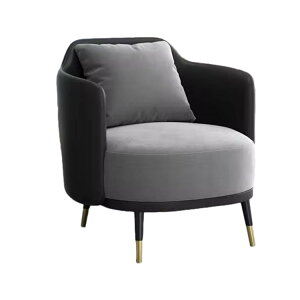 ソファ 応接ソファ 一人掛けソファ 合成皮革生地 高密度ウレタンフォーム 高通気 焼付塗装 スチール脚 シンプルモダン カスタマイズ可能