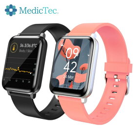MedicTec Cacher1 メディックテック スマートウォッチ スポーツ 水泳対応 AI自動識別機能 1.69インチ 50m 水泳防水 iPhoneヘルスケア連動 アンドロイド対応 高性能AI Smart Watch