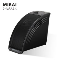 【公式】ミライスピーカー MIRAI SPEAKER Mini テレビの音量上げずに、言葉くっきり 曲面サウンド 小型 …