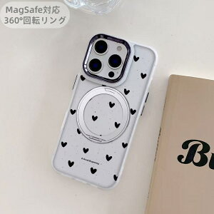 iPhone17e�P�[�X iPhone17�P�[�X 360°��]�����O iPhone�P�[�X �X�^���h�t�� �n�[�g MagSafe �Ή� �X�}�z�P�[�X iPhone17Pro iPhone16�P�[�X �}�O�Z�[�t �ϏՌ� �V���v�� ���� �u���b�N �����h�~ ��l ���f