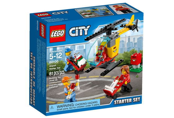 LEGO City レゴ 良好品 空港スタートセット 60100 シティ 最大79％オフ！