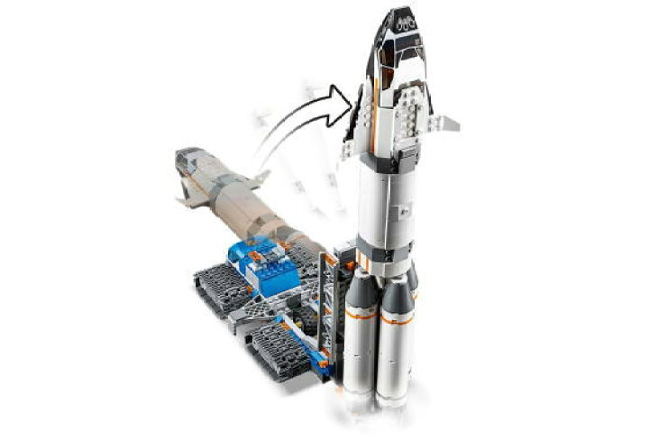 楽天市場】レゴ シティ 60229 巨大ロケットの組み立て工場 : 未来屋 