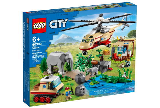 LEGO City レゴ 最大87％オフ シティ 出動 低価格の 60302 どうぶつレスキュー