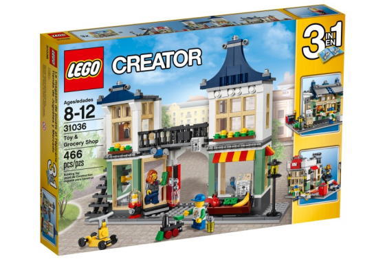 LEGO Creator レゴ おもちゃ屋と町の小さなお店 クリエイター 31036 海外限定 期間限定特価品