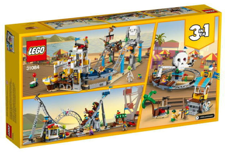 楽天市場】レゴ クリエイター 31084 ローラーコースター : 未来屋 楽天  