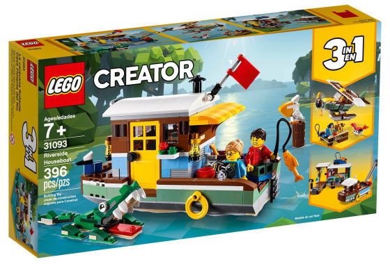 レゴ クリエイター 31093 リバーサイド・ハウスボート