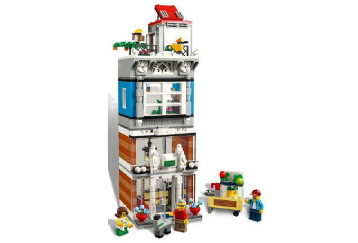 楽天市場】レゴ クリエイター 31097 タウンハウス ペットショップ  