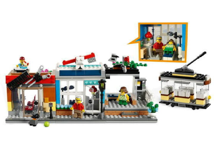 楽天市場】レゴ クリエイター 31097 タウンハウス ペットショップ  