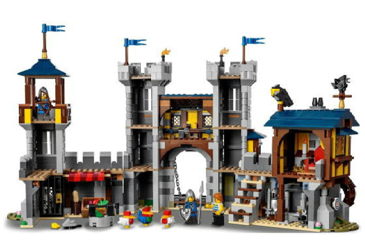 楽天市場】レゴ クリエイター 31120 中世のお城 : 未来屋 楽天市場店 