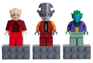 レゴ マグネット 852844 SW Magnet Set - Chancellor Palpatine, Nute Gunray, Onaconda Farr
