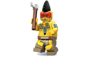 レゴ 71001 ミニフィギュア シリーズ10 斧を持つ戦士 （Tomahawk Warrior-5） - ミニフィグ (1z262)