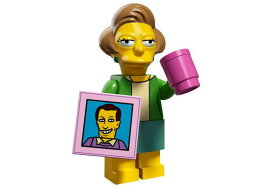 レゴ 71009 ミニフィギュア シンプソンズシリーズ2 エドナ・クラバーペル(Edna Krabappel14) - ミニフィグ (1z362)