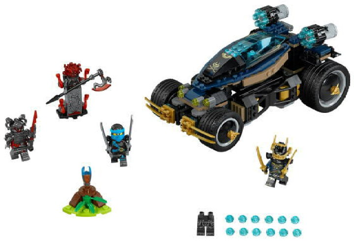 楽天市場】レゴ ニンジャゴー 70625 ダブルランチャーメカバギー 
