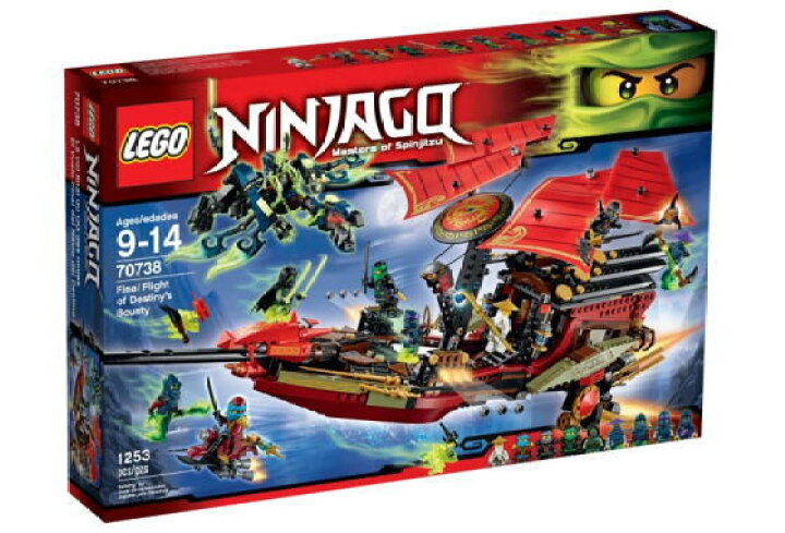 楽天市場】レゴ ニンジャゴー 70738 空中戦艦バウンティ号 : 未来屋 