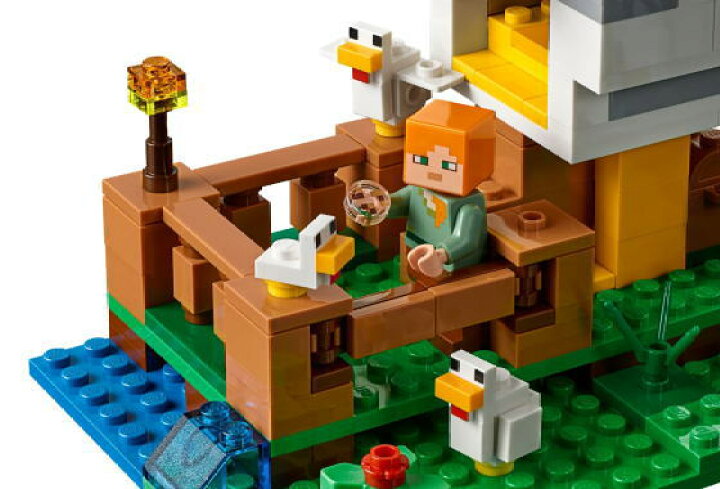 楽天市場 レゴ マインクラフト ニワトリ小屋 未来屋 楽天市場店 楽天市場 レゴ マインクラフト ニワトリ小屋 未来屋 楽天市場店