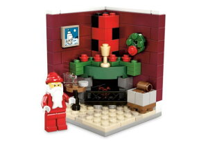 ���S �z���f�[ 3300002 LEGO Christmas Fireplace Scene