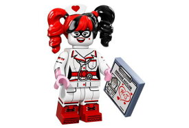 レゴ 71017 ミニフィギュア バットマンムービー ハーレイ・クイン看護師(Nurse Harley Quinn-13) - ミニフィグ (1z461)